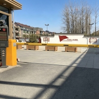 Barrière automatique de contrôle d'accès pour parking, télécommande RFID, aluminium robuste, usage commercial
