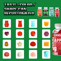 Mejora el Sistema Inmunitario, Acelera el Metabolismo Energético, Bienestar General, Sin Azúcar, Sin Gelatina, Vinagre de Sidra de Manzana, Vitaminas, Adultos, Adolescentes