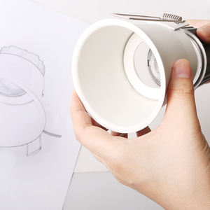 Lámpara de Techo LED de Alto CRI con Atenuación Triac/ZigBee, Carcasa de Plástico para Estudios de Arte e Iluminación Comercial, Sistema de Control de Iluminación - Product Image 5