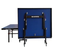 Table de tennis de table professionnelle SANWEI TA-10X, 25 mm MDF, norme ITTF, pliable, mobile, pour compétition en salle, club, école, gymnase