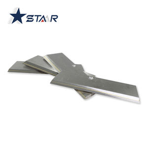 Карбид вольфрама, длинные тонкие скребковые лезвия, пластиковые дробилки, ткани, прямые режущие ножи - Product Image 4