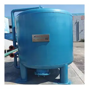 Stainless steel activated carbon filter removing iron and manganese wastewater filtration equipment