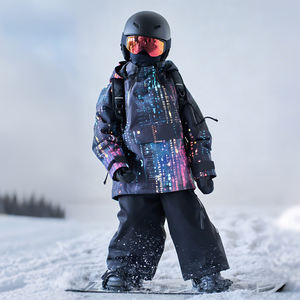 Traje de Esquí para Niños 2026, Nuevo, Impermeable y Cortavientos con Estampado, Transpirable Tex 10,000mm, Secado Rápido, Invierno, Alta Calidad - Product Image 1