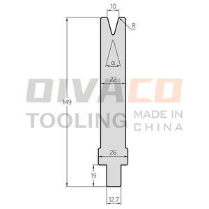 Kit di Utensili per Pressa Piegatrice OIVACO Resistenti all'Usura, Stampi di Precisione CNC per Amada <span class=keywords><strong>Trumpf</strong></span> Bystronic - Product Image 4