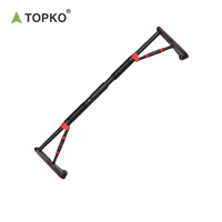 TOPKO Barre de traction pour porte d'entraînement intensif pour la salle de sport à domicile Barre de traction pour l'exercice
