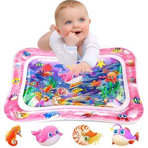 Tapis d'éveil aquatique pour bébé, sans BPA, rose, animaux marins, gonflable, pliable, doux, imperméable, non toxique, <span class=keywords><strong>piano</strong></span>, activité, gymnase pour enfants - Product Image 1