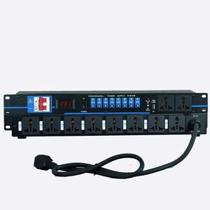 Secuenciador de Energía Profesional de 8 Canales con Interruptor de Aire para Sistema de Sonido de Karaoke - Product Image 3