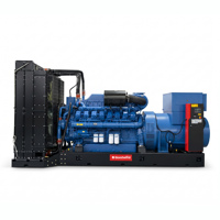 Groupes électrogènes diesel ouverts Goodwind 2400 kW, puissance surdimensionnée, structure durable pour les grands centres de données et l'industrie lourde