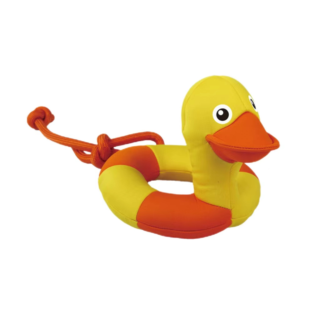 Duck with cotton rope