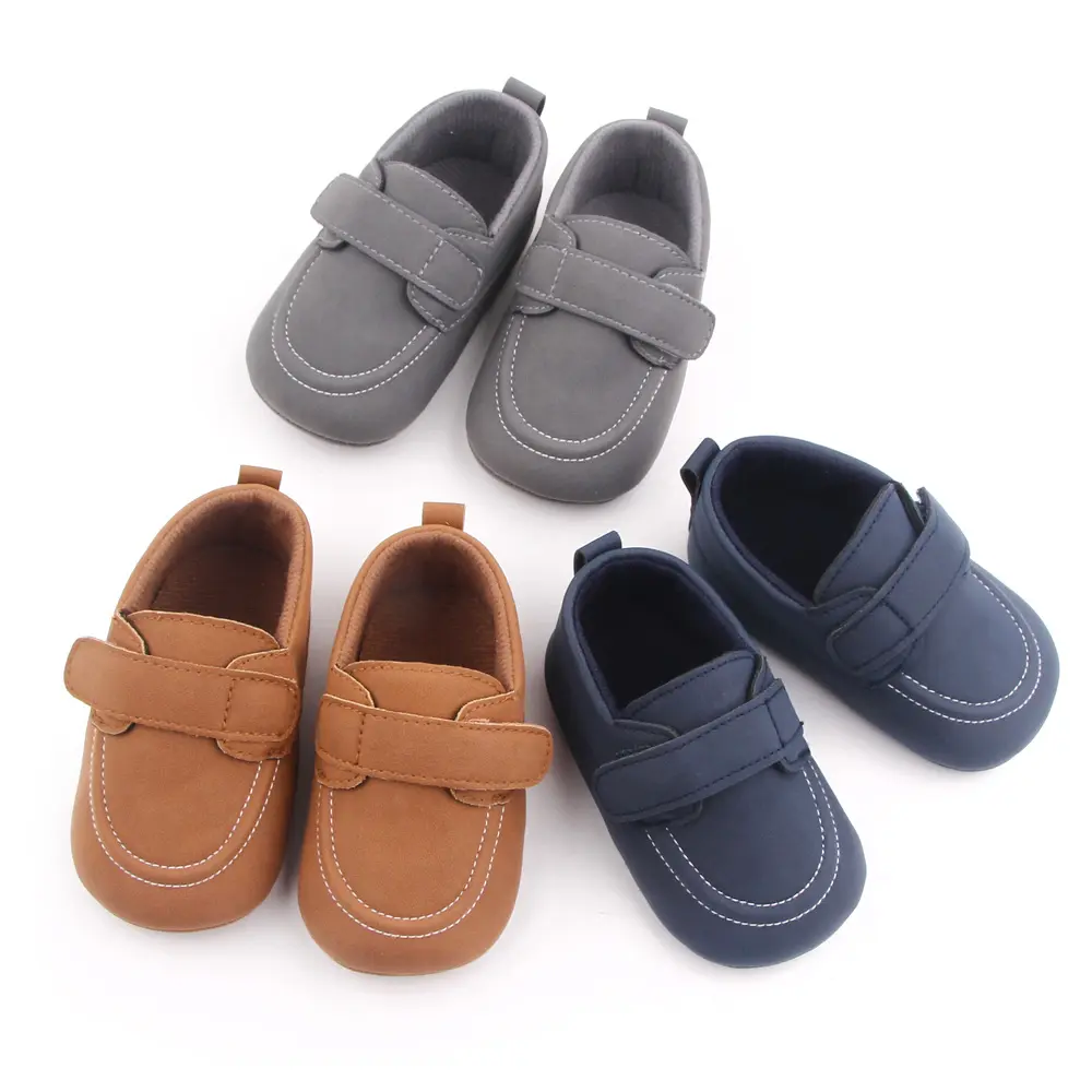 New Babies Wears Casual Shoes Solid Baby Boy Shoes Newborn Toddler Shoes
