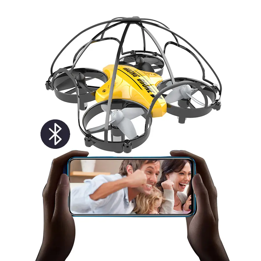 Apex Vertelt Mini-Speelgoeddrone Met Coderende Mini-Educatie Quadcopter Met Slimme Afstandsbediening Door Bluetooth