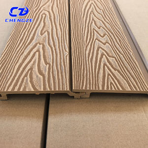 Panel de Pared Exterior Impermeable WPC para Hotel y Villa, Diseño Moderno con Texturas, Fácil Instalación, 156x21mm - Product Image 1