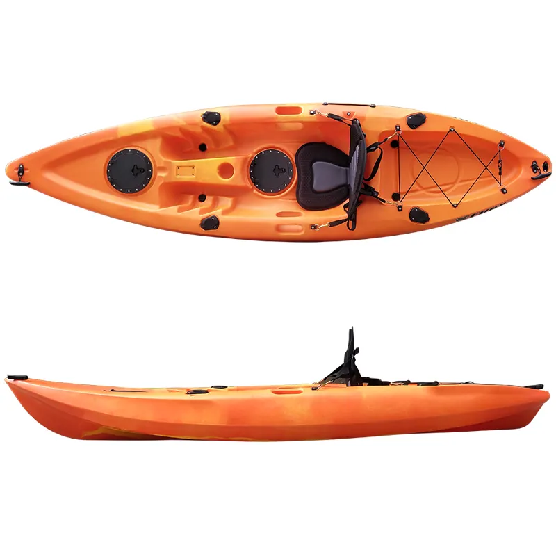 נייד אלומיניום קיאק קאנו עגלת דיג kayakSit מתנפח עם אביזרי עגלה