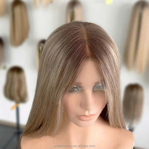 Peluca de cabello humano europeo con cutícula alineada, peluca frontal de encaje HD suizo para mujeres blancas - Product Image 1
