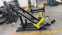Máquina de press de banca inclinada con carga de placas, equipo de gimnasio de alta resistencia, equipo de fitness para remo lineal, remo de barra en T