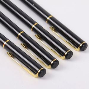 Best-Selling Luxury Metal Ballpoint <b>Pen</b> Custom Black Signature <b>Pen</b> with Corporate Advertising Logo 0.5mm Writing Width - Product Image 2