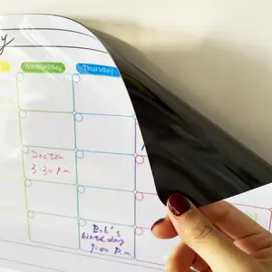 Magneet Whiteboard Wekelijkse Planner Magnetische Droge Wissen Maandelijkse Kalender Voor Koelkast Custom Magnetische Kalenders