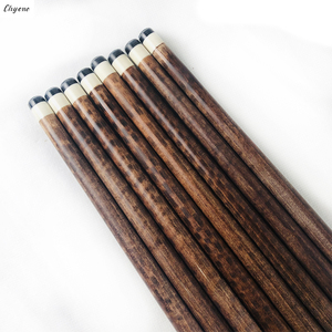 Chyone 12mm/13mm 12pcs laminado teñido rizado de madera de arce con carbono core dentro carom señal del eje hecho a mano de billar del eje - Product Image 6