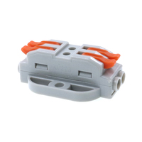 Bloc de bornes enfichables KV223 de haute qualité, contacts en cuivre, boîtier PC, 32A, connexion rapide, connecteur électrique 2-12 broches