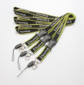 Biểu tượng tùy chỉnh Polyester Keychain cổ dây buộc cá nhân dệt nylon nhuộm thăng hoa bán buôn - Product Image 5