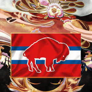 Bandera Personalizada de 1 Capa con Doble Impresión de 3x5 Pies para la NFL, Entrega Rápida, con Diseño Antiguo de los Buffalo Bills, para Uso en <span class=keywords><strong>Seguros</strong></span> Automotrices - Product Image 3