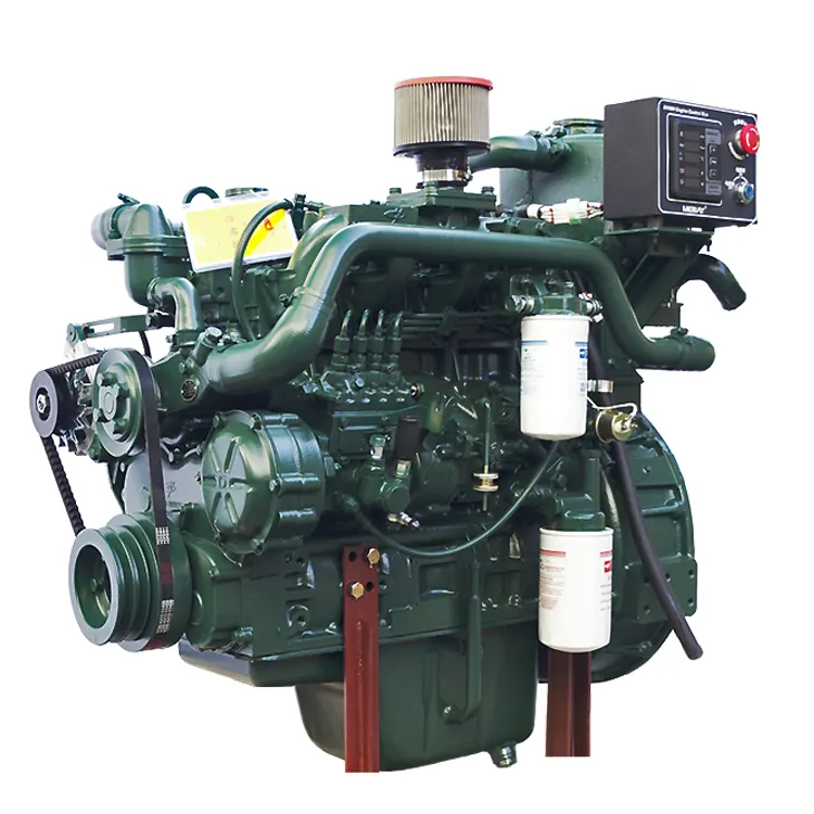 Yuchai deniz motoru 60 hp elektrikli gemi vinci turbo motor motor 4 zamanlı 4 silindirli