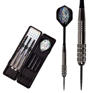 Jeu de <span class=keywords><strong>fléchettes</strong></span> professionnelles en fer de haute qualité, <span class=keywords><strong>fléchettes</strong></span> de <span class=keywords><strong>compétition</strong></span> Dartpfeil - Product Image 1