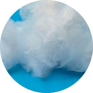 Microfibre de polyester de type duvet 0.8D*38mm pour le rembourrage - Product Image 2