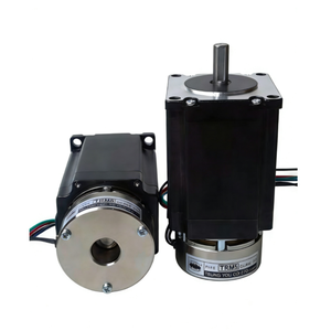 Motor Paso a Paso Híbrido <span class=keywords><strong>Nema</strong></span> <span class=keywords><strong>17</strong></span> con Certificado CE IE 4, con Freno de 24v y Engranaje Planetario para Sistema de Brazo Robótico - Product Image 3