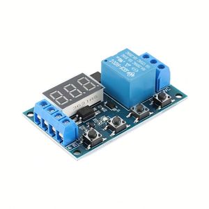 HW-521B/1 Relay Delay <b>Timer</b> Module - Dual MOS Control Board W/Adjustable Cycle Timing & Trigger Circuit for Automation - Product Image 1