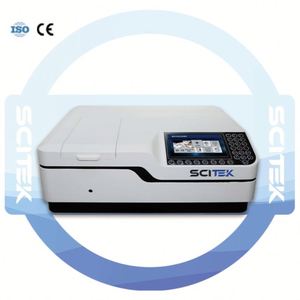 Espectrofotómetro SCITEK UV VIS de doble haz con rejilla holográfica - Product Image 1
