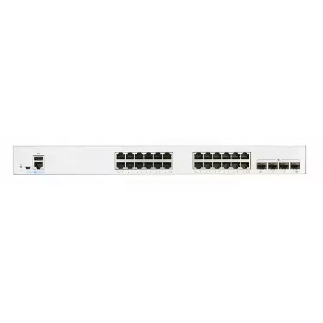CBS350-24P-4G 24 Port Gigabit Full PoE 4 * 1G SFP CBS350-24P-4G-CN 350 Series Layer 2 Compliant Managed Ethernet Switch