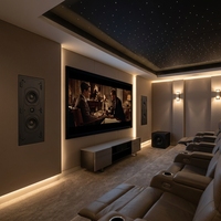 Haut-parleurs métalliques pour home cinéma - Système de haut-parleurs haute puissance haut de gamme de 5,25 pouces - Convient aux cinémas, salles de réunion et scènes
