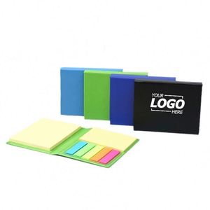 Colorful Notes Set Ins Style Reusable <b>Memo</b> <b>Pads</b> With Multiple Sizes, Custom Logo Sticky Notepads for Office, School Gifts - Product Image 1