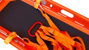 Barella a Cesto Leggera in ABS EVERISE per Soccorso in Montagna/Aria/Mare con Cintura di Sicurezza Regolabile Certificata CE Classe I Dispositivi di Primo Soccorso - Product Image 5