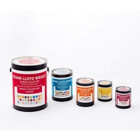Étiquette autocollante personnalisée pour seau de peinture avec logo privé, effet métallique imperméable, autocollants pour bidons de peinture métalliques