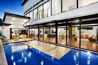 Maison préfabriquée modulaire en acier moderne sur mesure, petite maison de haute qualité, villa imperméable