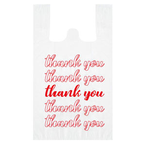 เสื้อยืดคอร์นแป้งแบบย่อยสลายได้ตามธรรมชาติปรับขนาดและดีไซน์ได้สำหรับการซื้อของชำที่เป็นมิตรต่อสิ่งแวดล้อมใช้ในการค้าปลีก - Product Image 6