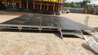 Plateforme de scène en aluminium de haute qualité, directement de l'usine, avec assemblage rapide et stockage facile pour événements extérieurs/concerts