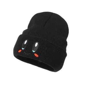 Anime Beanie Pink Beanie Cute Kawaii Knit Hats Funny Winter Skiing Slouchy Warm Cap pour Hommes Femmes - Product Image 3