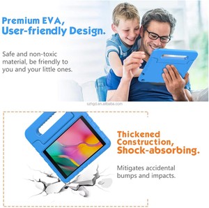 Custodia Protettiva HGD Durevole per Bambini in EVA Antiurto con Maniglia Integrata e Supporto per Tablet <span class=keywords><strong>Samsung</strong></span> <span class=keywords><strong>Tab</strong></span> <span class=keywords><strong>A</strong></span> 8.0 SM-T290 2019 - Product Image 1