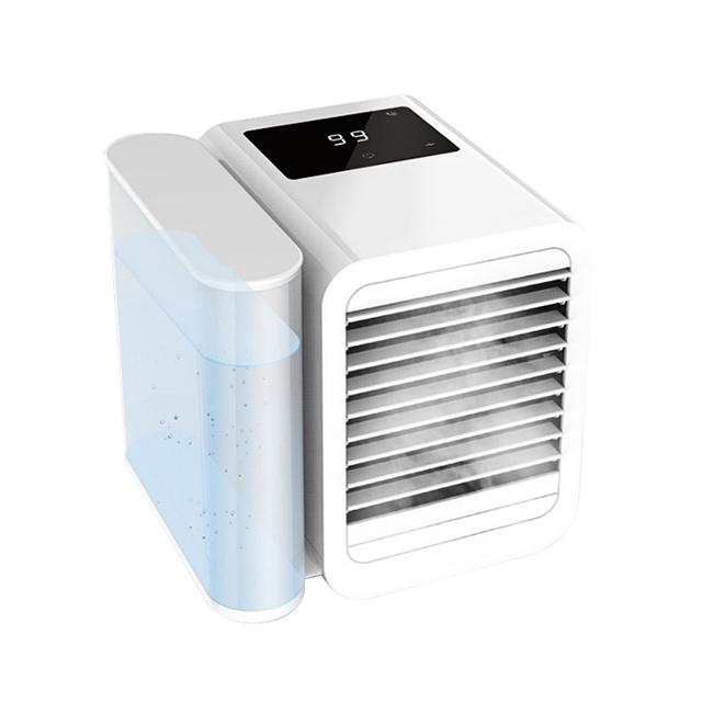 Personal Portable Table Mini Air Conditioner Cooler Water Fan With Water Usb Evaporative Humidifier Fan for Office Home