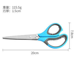 Ciseaux à Ciboulette en Acier Inoxydable à Cinq Lames, Coupe-Herbes de Cuisine Robuste Vert Bleu Rose 2CR13PPTPR Fabriqué à Yangjiang - Product Image 4