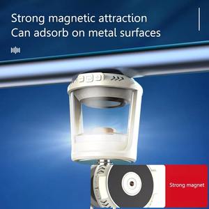 Lámpara de Camping Portátil con USB Magnético Recargable, Linterna para Tienda de Campaña, Luz de Ambiente con Audio Bluetooth, Linterna LED para Exteriores - Product Image 3