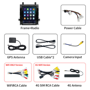 2 Din Android pantalla táctil Autoradio navegación GPS Carplay estéreo Multimedia REPRODUCTOR DE Radio de coche para Cadillac Escalade <span class=keywords><strong>Sevilla</strong></span> SLS - Product Image 4