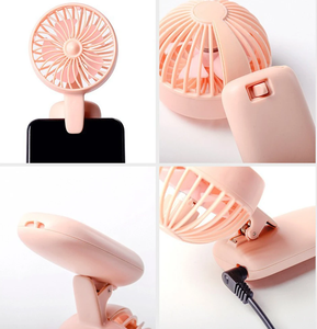 <span class=keywords><strong>Clip</strong></span> de ventilateur poche électrique Portable extérieur bureau maison Mini pince de poche sur ventilateur personnel Air silencieux dispositif de refroidissement Rechargeable - Product Image 5