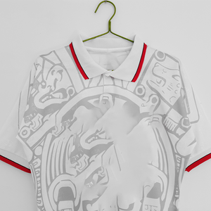 Maillot de football rétro Mexique 1998 vert, respirant, séchage rapide, antibactérien, 100 % polyester, manches courtes, haute qualité, vente en gros - Product Image 4