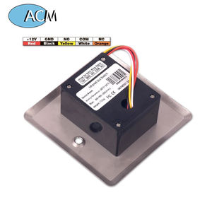 12V出口ボタンステンレススチール非接触赤外线センサー出口ボタンアクセス制御ドア出口押しボタン - Product Image 4