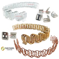 Yanyang personnalisé ressort Zigzag d'extension de calibre 9 antirouille 3.8mm 3.6 ressorts intérieurs sinueux plats pour canapé/lit/meubles