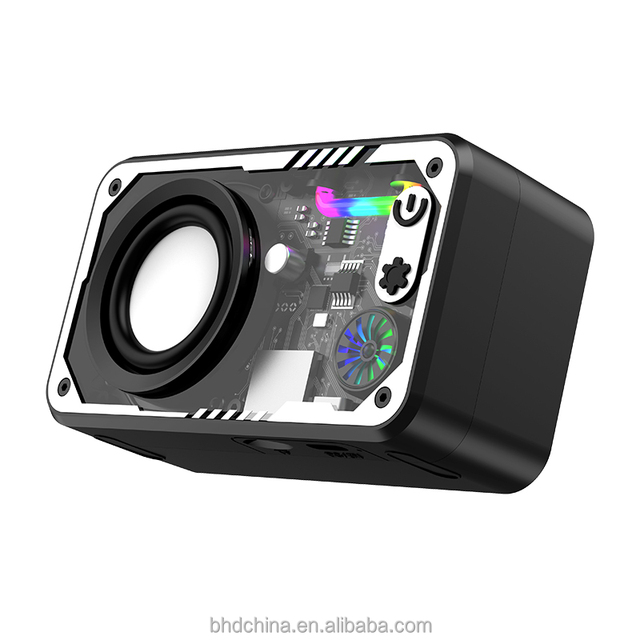 Hot Selling Speaker Bluetooth Speaker Mini Lightweight Small Size Transparent Portable bluetooth Speaker for Party